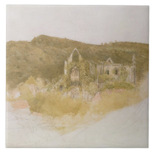 Azulejo De Cerámica Abadía de Tintern