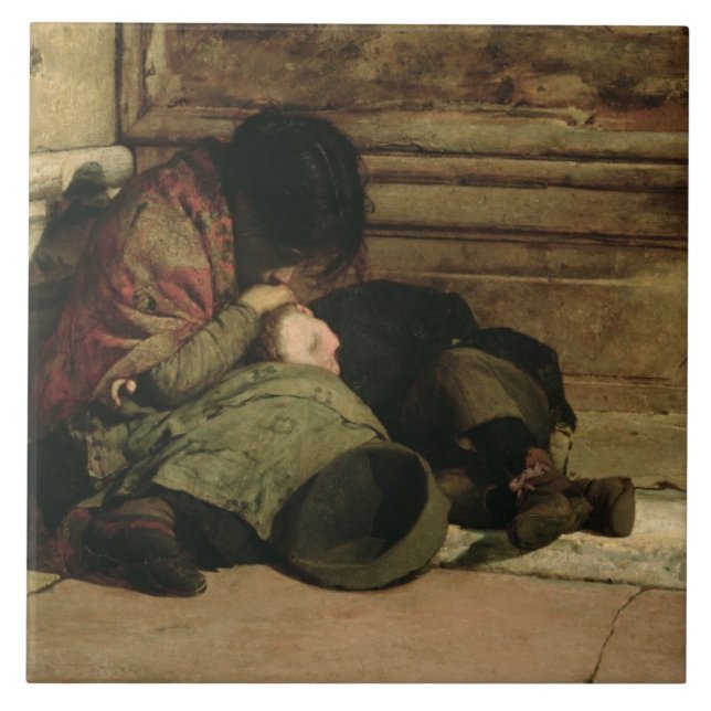 Azulejo De Cerámica Abandonado, 1903 (Frente)