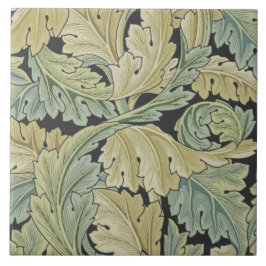 Azulejo De Cerámica Acanthus diseñado por William Morris 1875