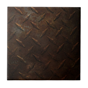 Azulejo De Cerámica Acero del metal del diamante