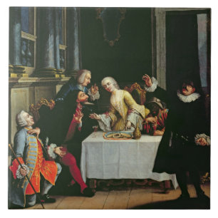 Azulejo De Cerámica Actores cómicos