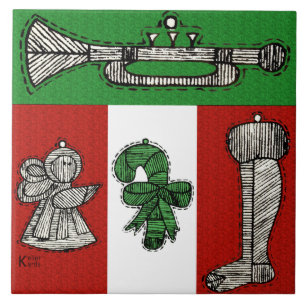 Azulejo De Cerámica Adornos Antiguos