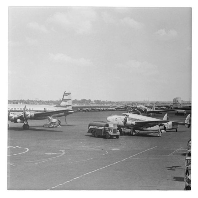 Azulejo De Cerámica Aeroplanos (Frente)