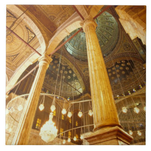 Azulejo De Cerámica AFRICA, Egipto, El Cairo, Mezquita de Muhammad Ali