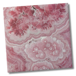 Azulejo De Cerámica Agato rosa moderno de moda