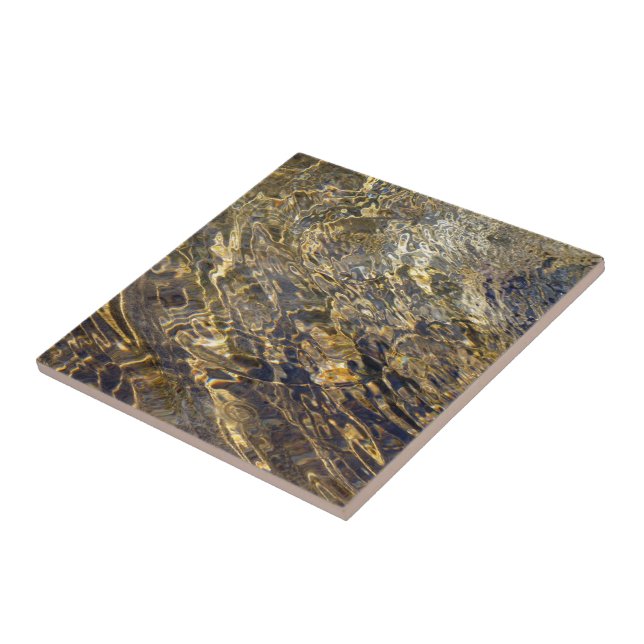 Azulejo De Cerámica Agua de oro 2 de la fuente (Lado)