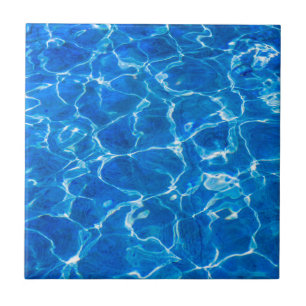 Azulejo De Cerámica Agua Dulce - Versión Uno de Tres