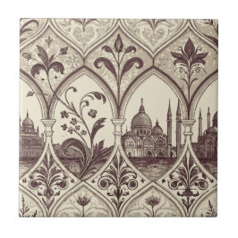Azulejo de Cerámica al Estilo Veneciano | Barroco