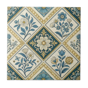 Azulejo de Cerámica al Estilo Veneciano   Barroco 