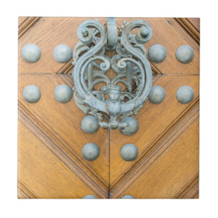 Azulejo De Cerámica Aldaba de la puerta del Palacio Schwarzenbersky