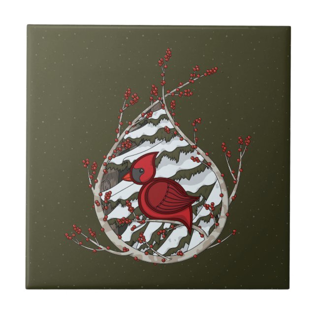 Azulejo De Cerámica Alejandro el cardenal Tile (Frente)