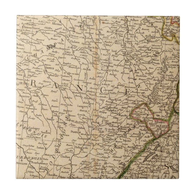 Azulejo De Cerámica Alemania central 3 (Frente)