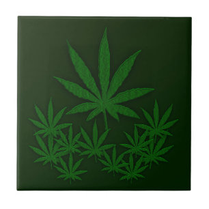 Azulejo De Cerámica Alga verde