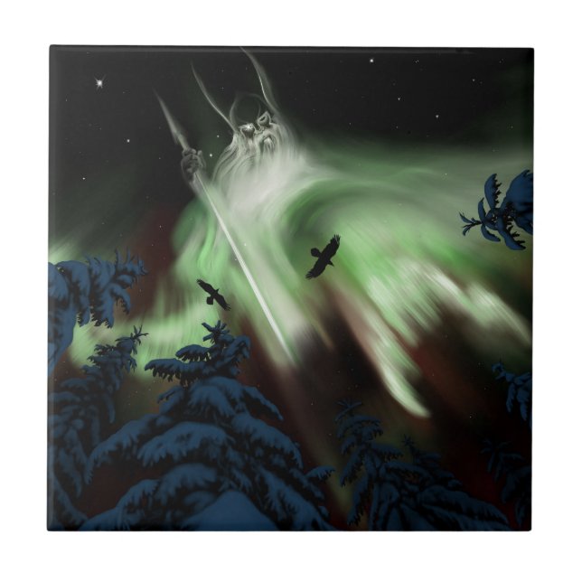 Azulejo De Cerámica Allfather (Frente)