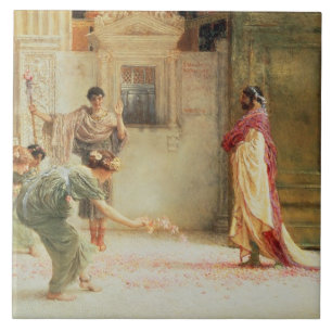 Azulejo De Cerámica Alma-Tadema Caracalla: AD 211, 1902