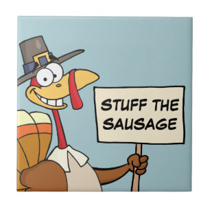 Azulejo De Cerámica Alternativas a Turquía para la cena de Acción de