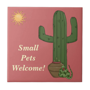 Azulejo De Cerámica Amante agradable de la serpiente de la serpiente