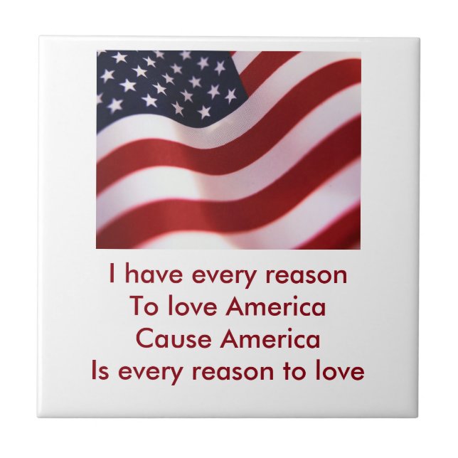 Azulejo De Cerámica América (Frente)