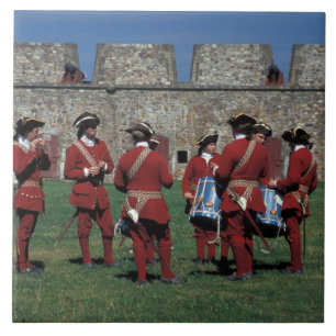 Azulejo De Cerámica América del Norte, Canadá, Nueva Escocia, Cabo Bre