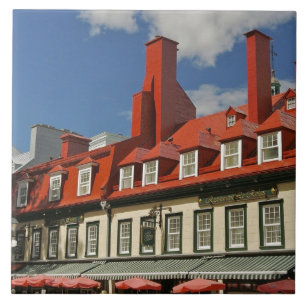 Azulejo De Cerámica América del Norte, Canadá, Quebec, Ciudad Vieja de