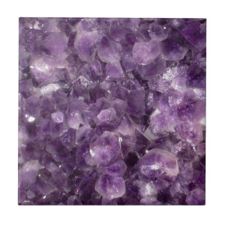 Azulejo De Cerámica Amethyst Geode
