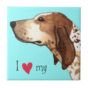 Azulejo De Cerámica Amo mi Cocina Americana en Inglés