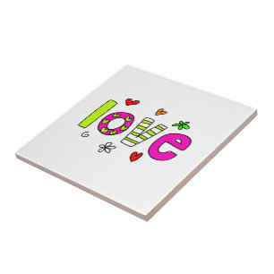 Azulejo De Cerámica Amor