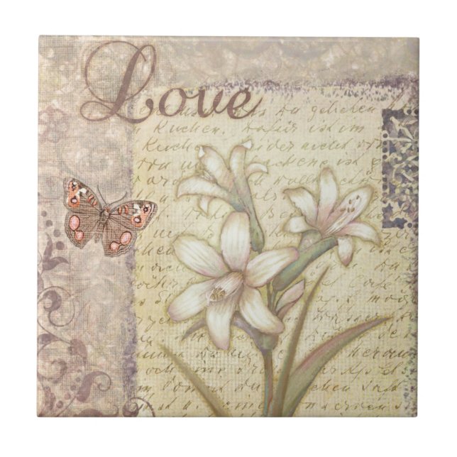 Azulejo De Cerámica Amor (Frente)