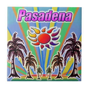 Azulejo De Cerámica Amor de verano de Pasadena