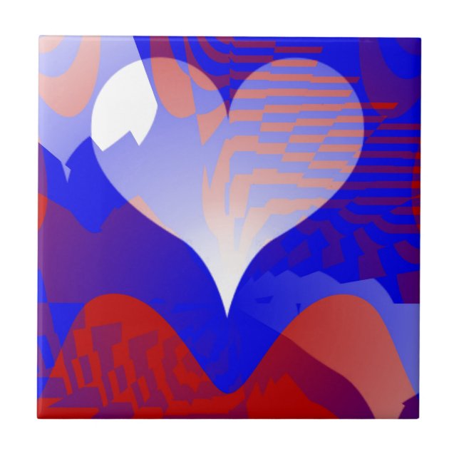 Azulejo De Cerámica Amor y cuidado_ (Frente)