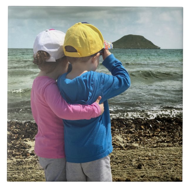 AZULEJO DE CERÁMICA AÑADA SU PROPIA FOTO (Frente)