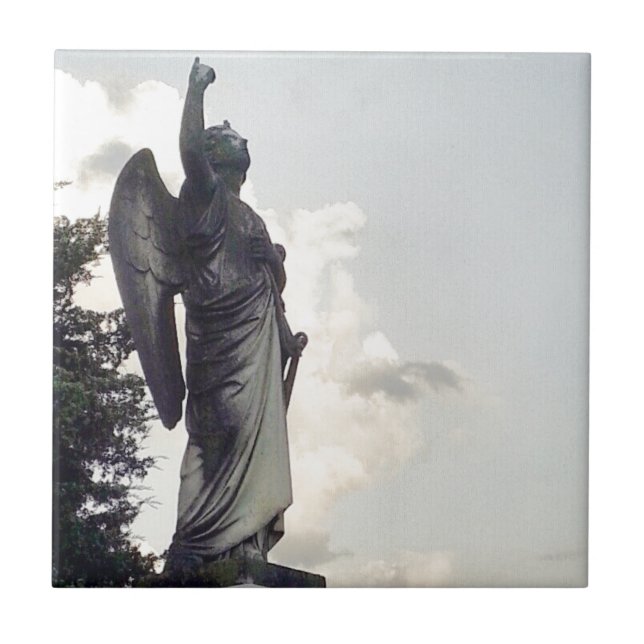 Azulejo De Cerámica Ángel (Frente)