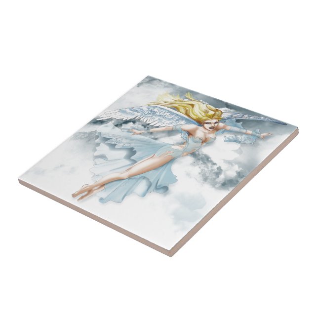 Azulejo De Cerámica Angel Rhapsody - Tile (Lado)