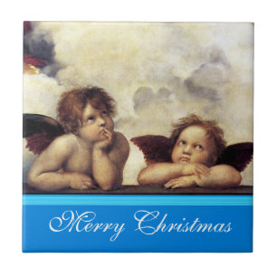 Azulejo De Cerámica ANGELS / Cherubs alados, Raffaello Sanzio