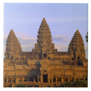 Azulejo De Cerámica Angkor Wat, Camboya