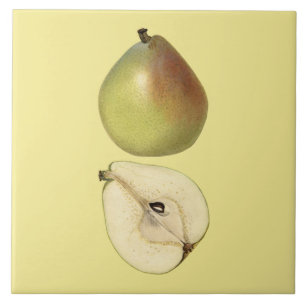 Azulejo De Cerámica Anjou Pear Tile Botánico ~ Cocina ~ Cualquier colo