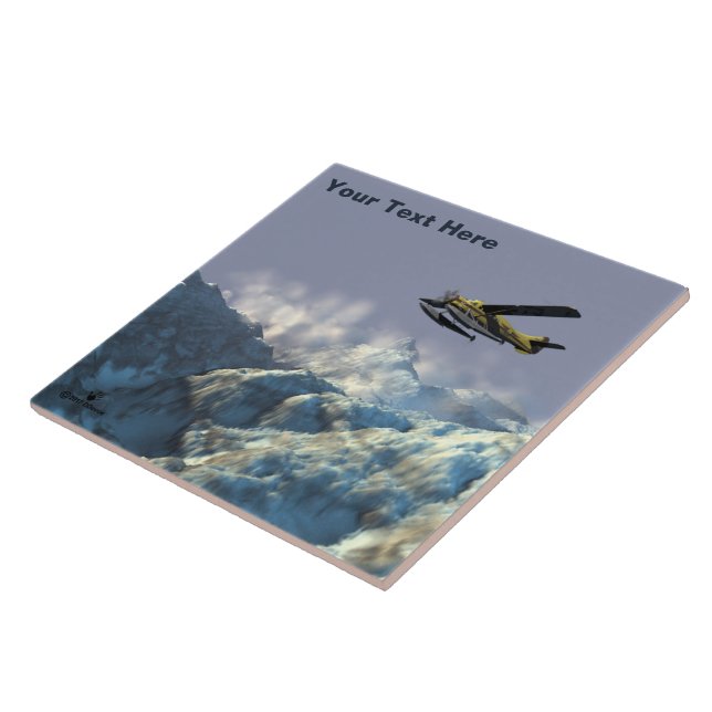 Azulejo De Cerámica Antes De La Tormenta (Lado)