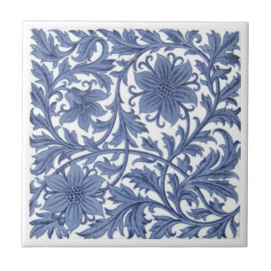 Azulejo De Cerámica Antigüedad Transferware de la reproducción VT005