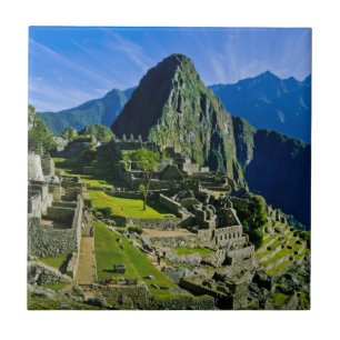 Azulejo De Cerámica Antiguo Machu Picchu, último refugio del 2
