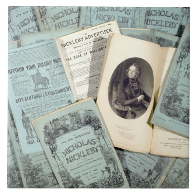 Azulejo De Cerámica Aplicaciones mensuales 'la vida y las aventuras de (Frente)