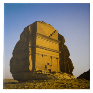 Azulejo De Cerámica Arabia Saudita, sitio de Madain Saleh, antiguo 4