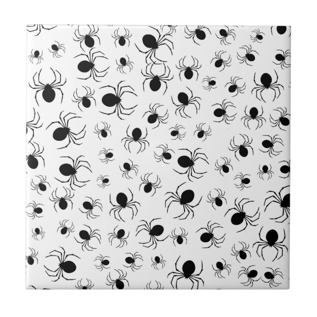 Azulejo De Cerámica Arañas (Frente)