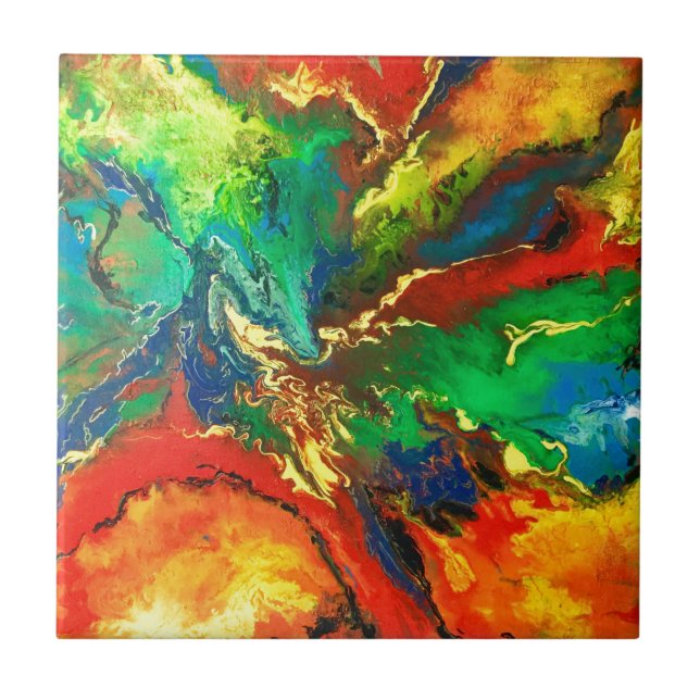 Azulejo De Cerámica Árbol de la vida (Frente)