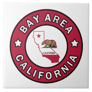 Azulejo De Cerámica Área de la Bahía de California