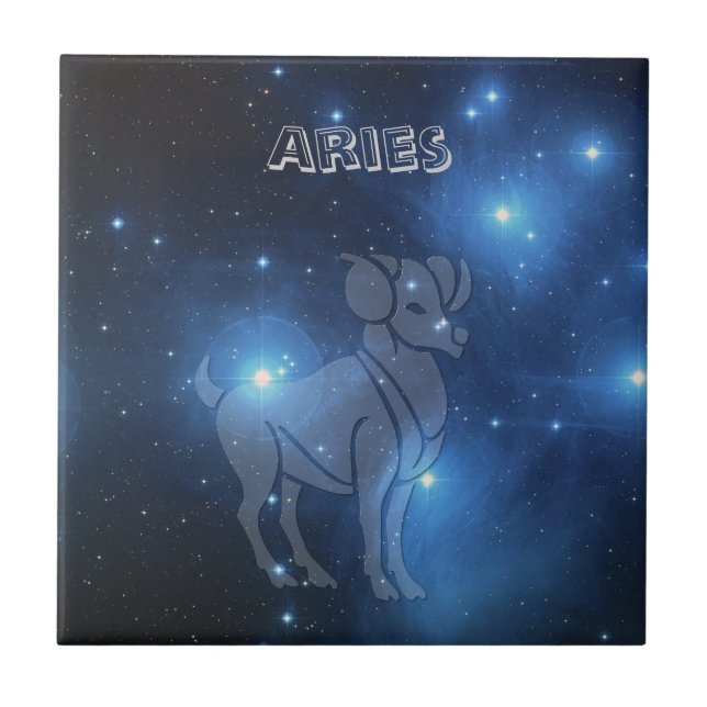 Azulejo De Cerámica Aries transparentes (Frente)