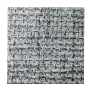 Azulejo De Cerámica Arpillera gris