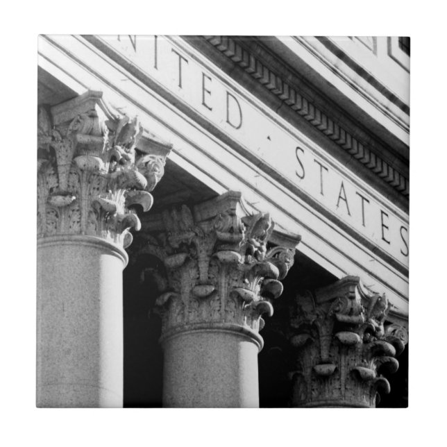 Azulejo De Cerámica Arquitectura VIII de NYC (Frente)