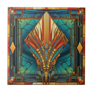 Azulejo de cerámica Art Deco