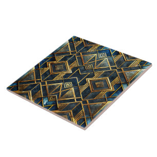 Azulejo de cerámica Art Deco