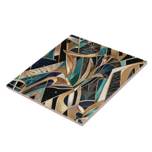 Azulejo de cerámica Art Deco